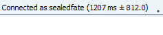 This is Teamspeak.. This is my resting average latency without trying to speak, or have anyone speak to me.  In AFK channel