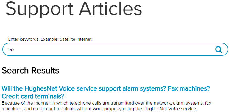 Solved: Sending And Recieving Faxes - HughesNet Community - 80068