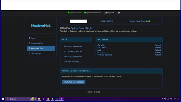 HughesNet 11-4-2023 Initiate Auto Re-Installation (Redacted).jpg
